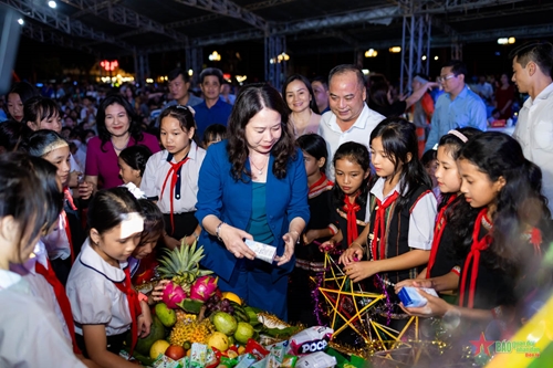 Quỹ Bảo trợ trẻ em Việt Nam hỗ trợ Trung thu cho trẻ em có hoàn cảnh đặc biệt, khó khăn tỉnh Đắk Lắk